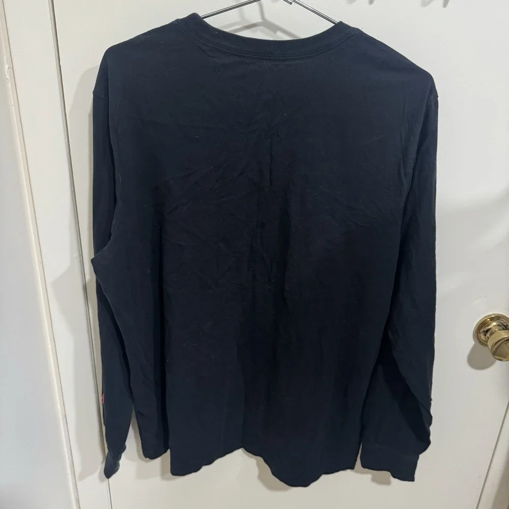 Nike Michael Jordan Long Sleeve Pixelated Graphic Shirt T-Shirt Mens XL